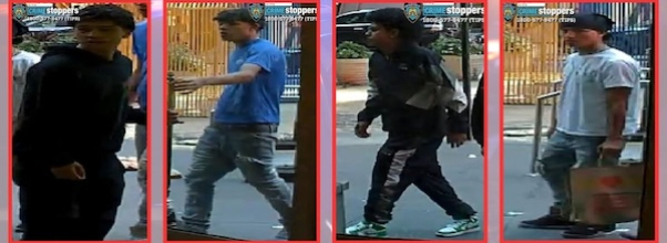 Four Suspects Wanted for Stealing Unattended Bag