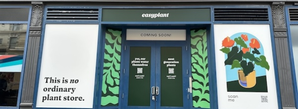 Signage for EasyPlant Pops up on Columbus Ave