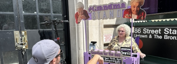 Grandmas on Demand: NYC’s Mobile Advice Stand Returns