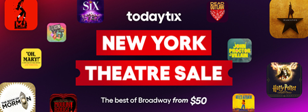 Enjoy Broadway’s Best: Get tickets starting at $50