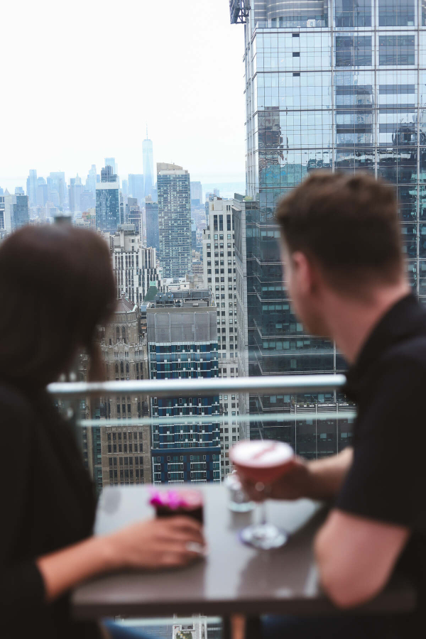 Introducing Bar 54: NYC’s Highest Hotel Bar Brings the Vibes and Views ...