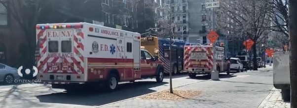 Fire at Underground Homeless Encampment on UWS