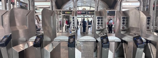 Half-Moon Turnstiles and Spikey Fins Appear on UWS, MTA Dodgy on How Many