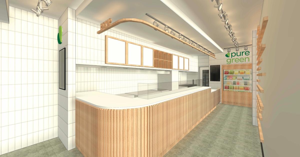 Pure Green, a Bowl and Smoothie Shop, Opens Friday at Former Pinkberry