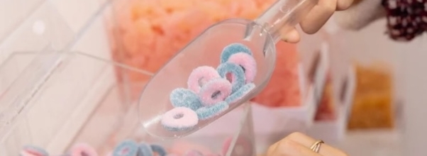 Candy Store Taking Over Lingerie Space: Signage Up for Lil Sweet Treat