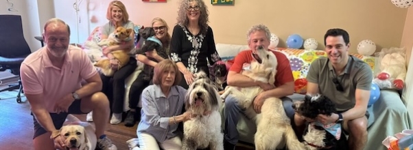 A Surprise Birthday Party For a Very Special Dog