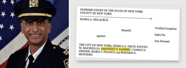 Lawsuit: NYPD Captain Changed His Pants in Front of Her and Texted That He’d Leave His Wife