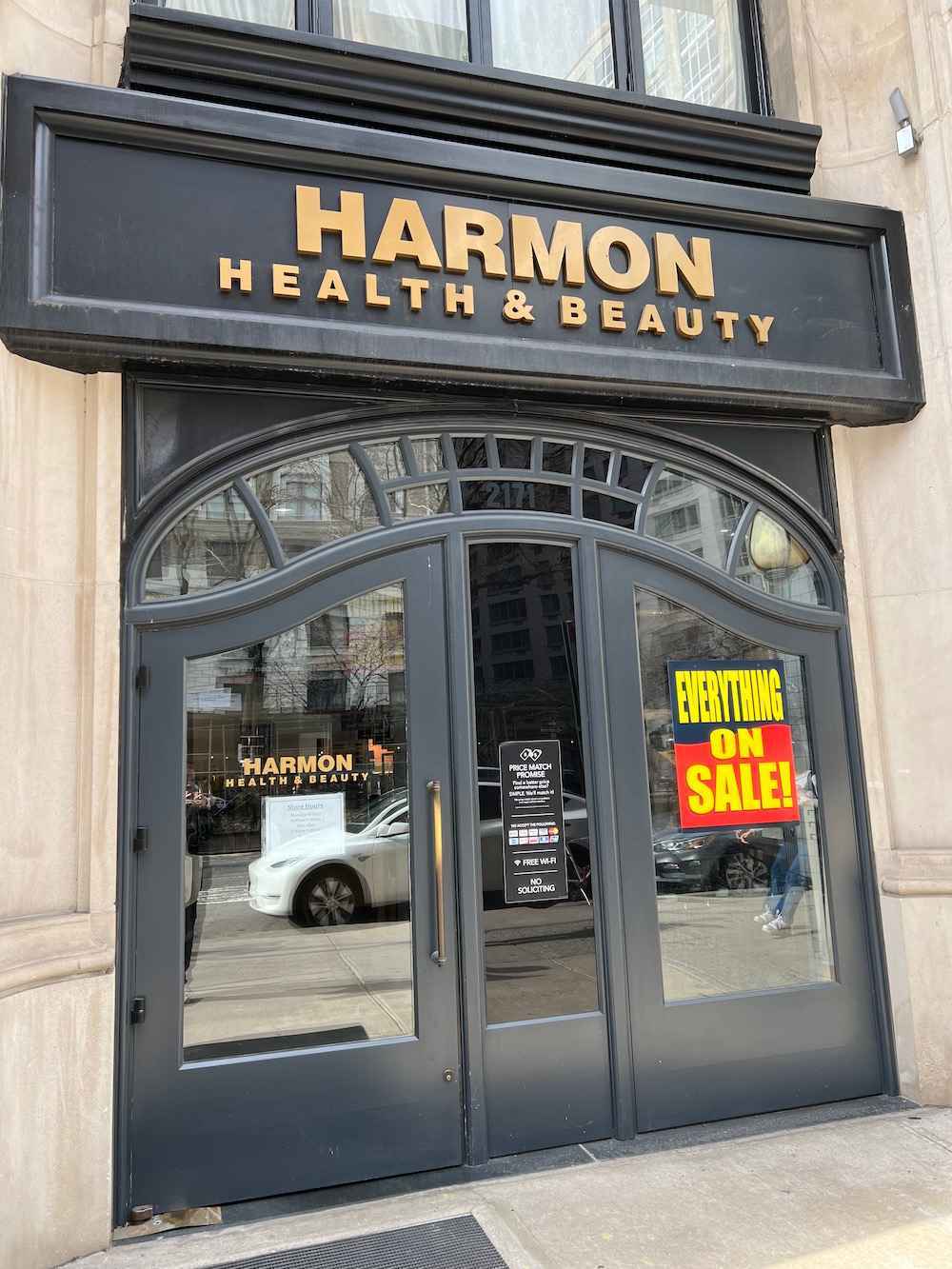 harmon closing all stores
